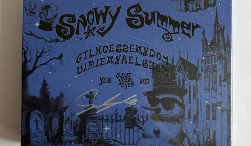 CLOSE YOUR EYES y Summer メンバー直筆サイン入り CLOSE YOUR EYES KYOUNGBAE SIGNED 2ND MINI ALBUM 'SNOWY SUMMER